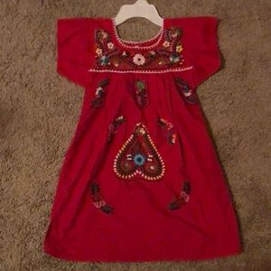 Authentic Mexican dress. Size 4